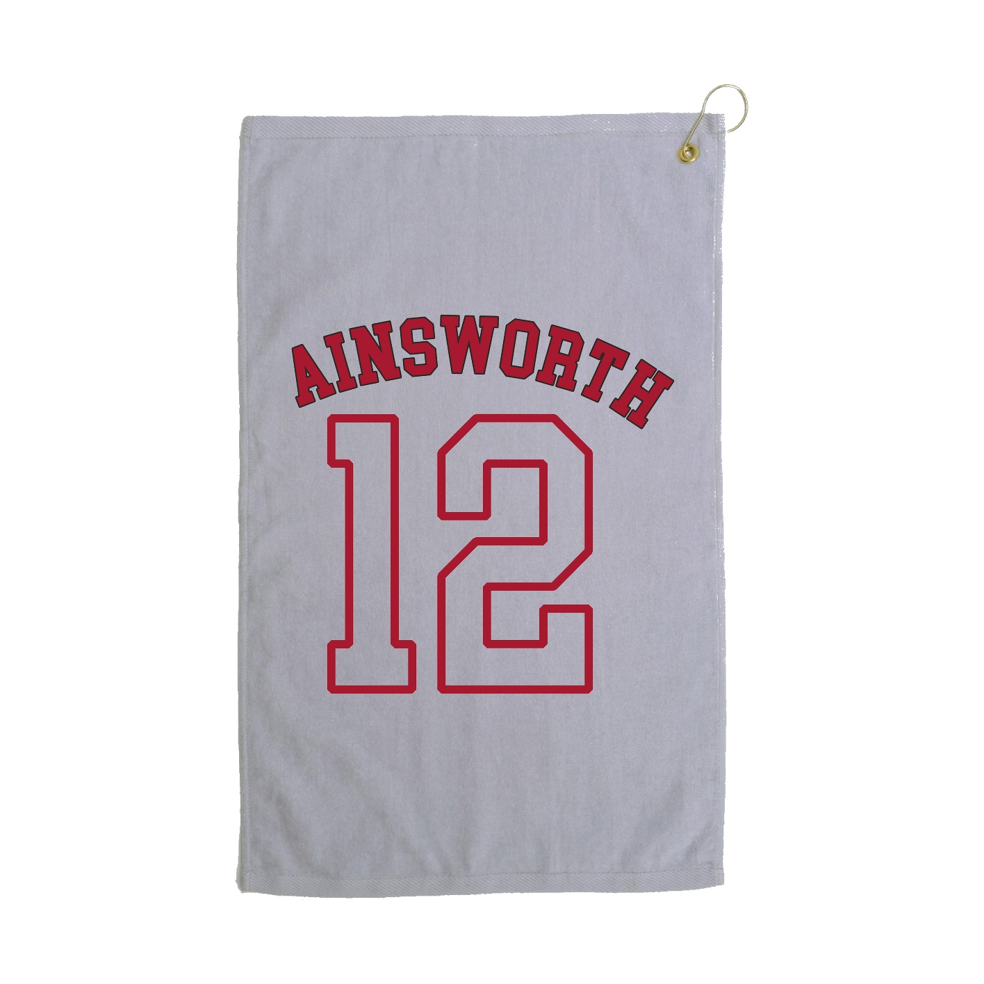 Golf Towel — Shirsey Arch in Grey