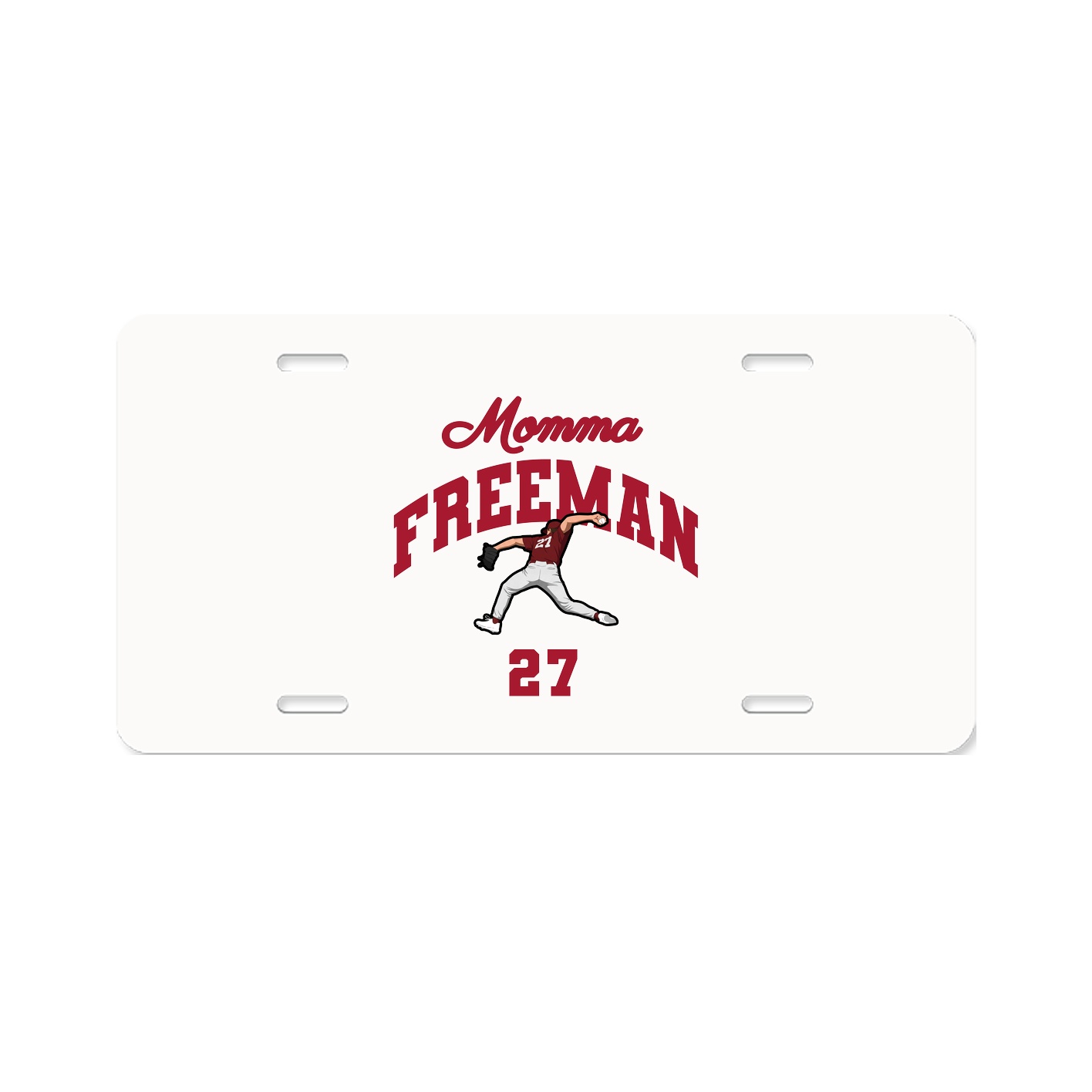 License Plate — Mothers Day Arch in Classic