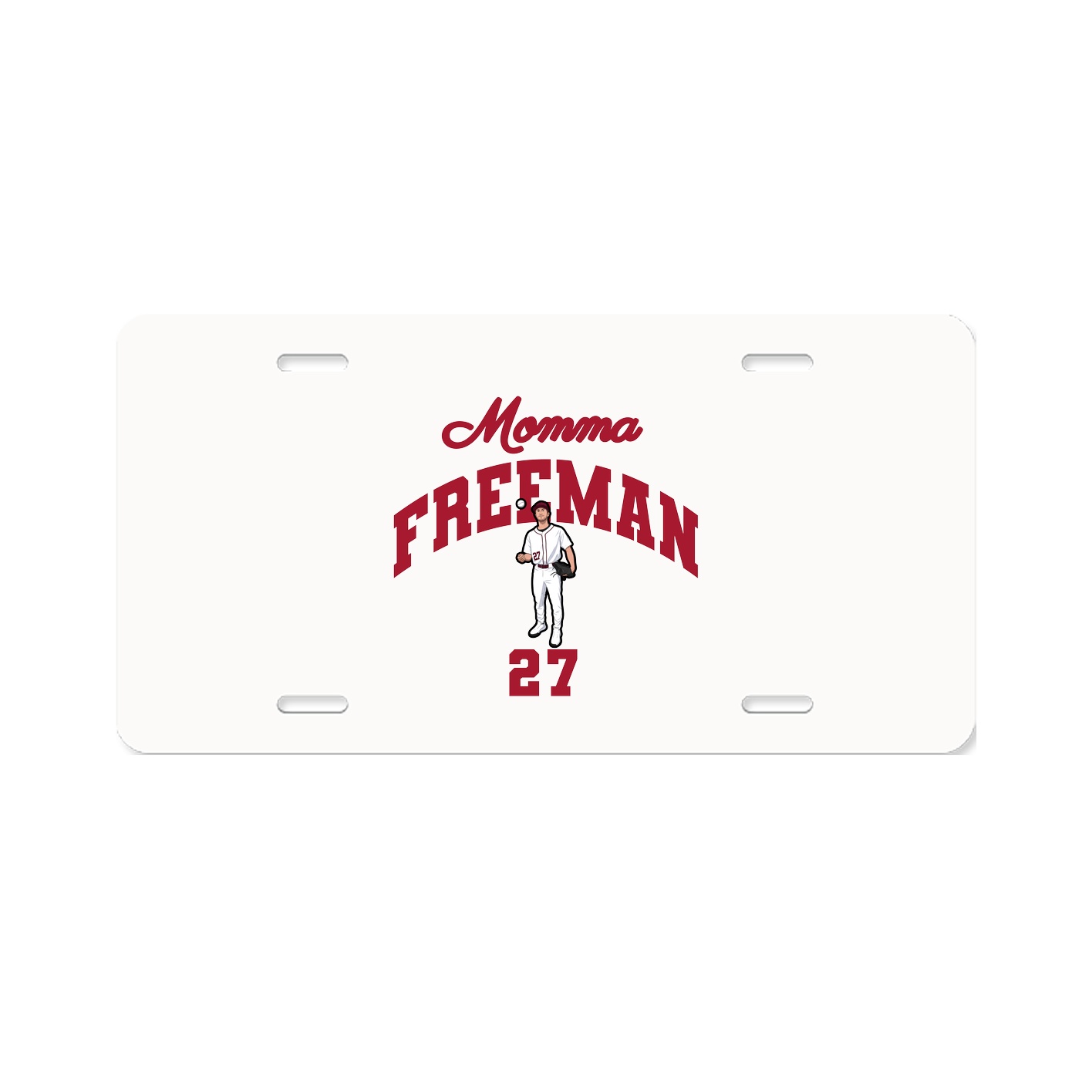 License Plate — Mothers Day Arch in Classic