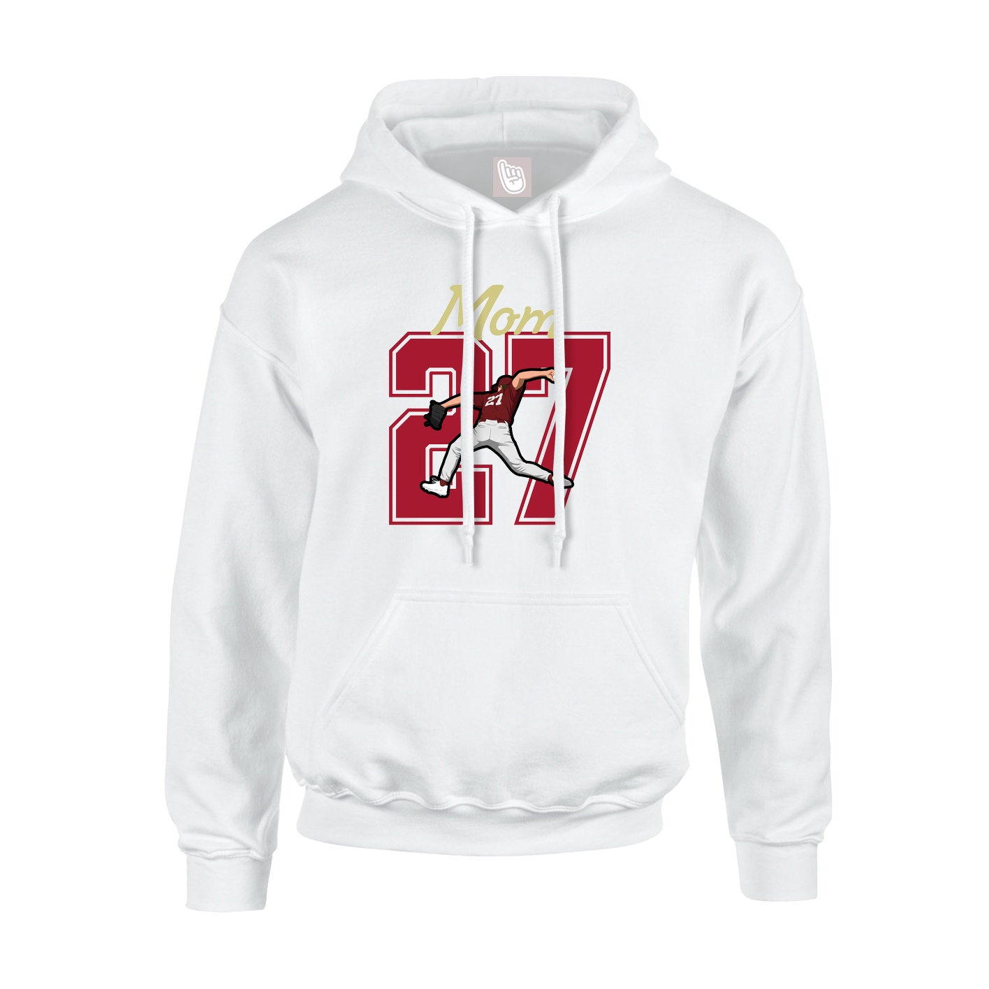Youth Hoodie — Mothers Day Shirsey in White