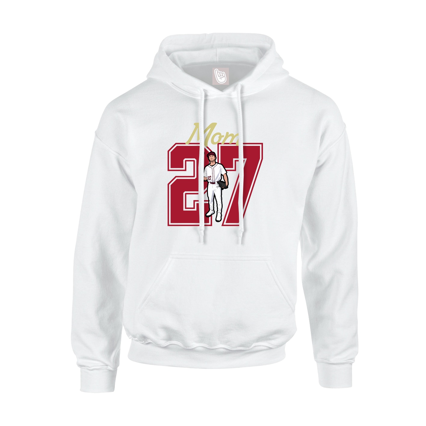 Youth Hoodie — Mothers Day Shirsey in White