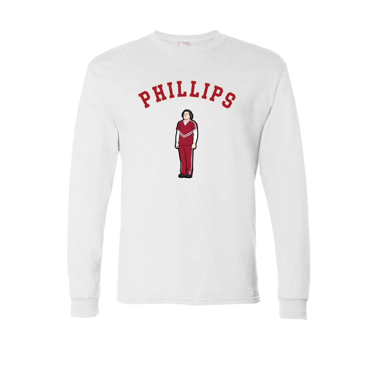 Long Sleeve Tee — Shirsey Arch in White