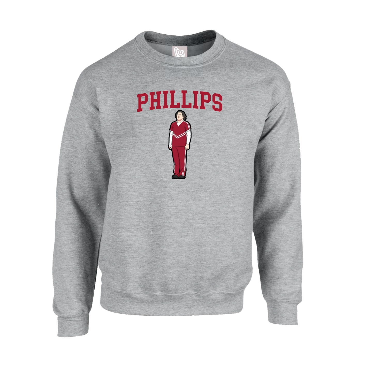 Fleece Crew — Shirsey in Grey