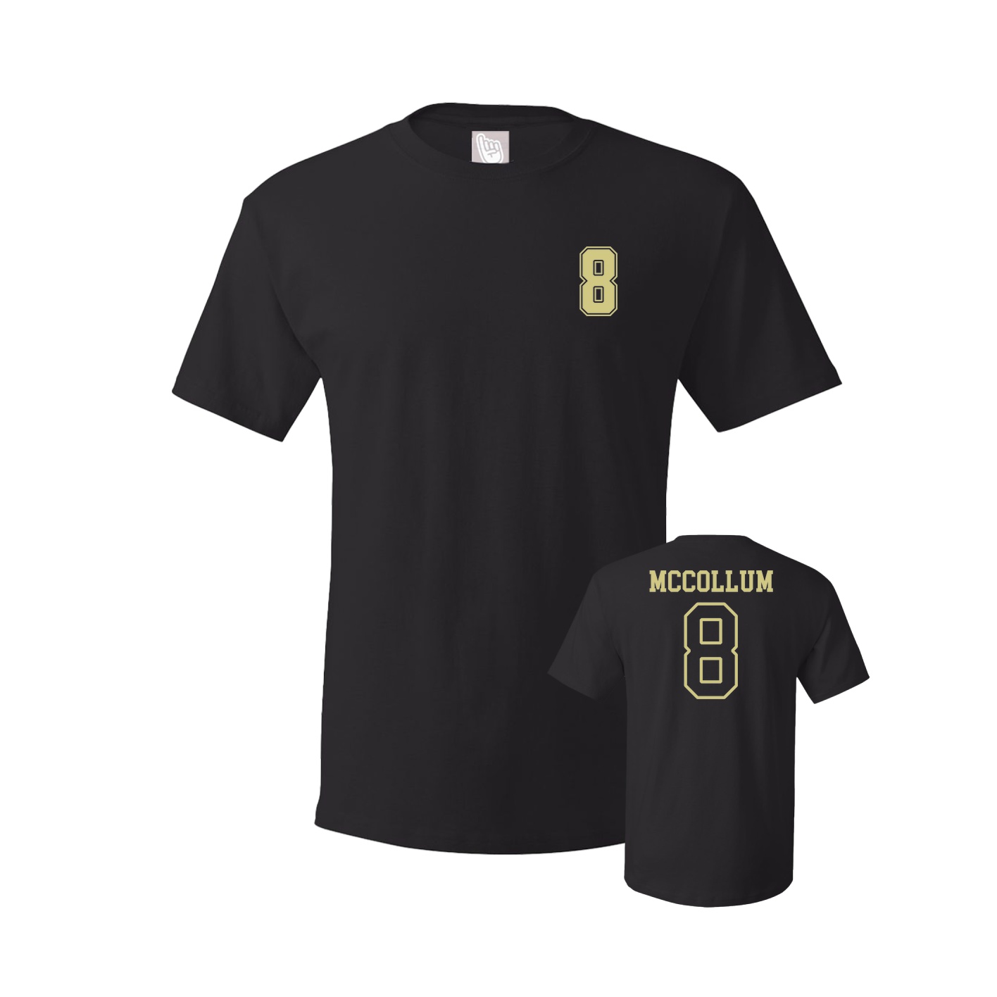 Youth Tee — Chest Back in Black