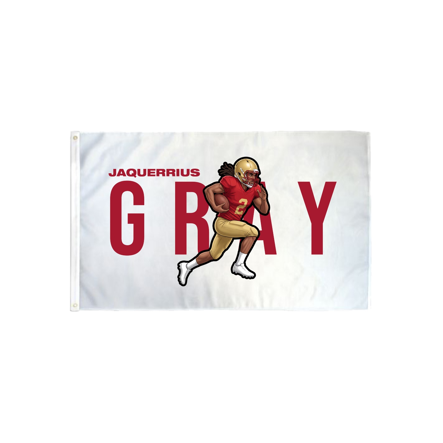 3x5 Flag — Player Name in Classic
