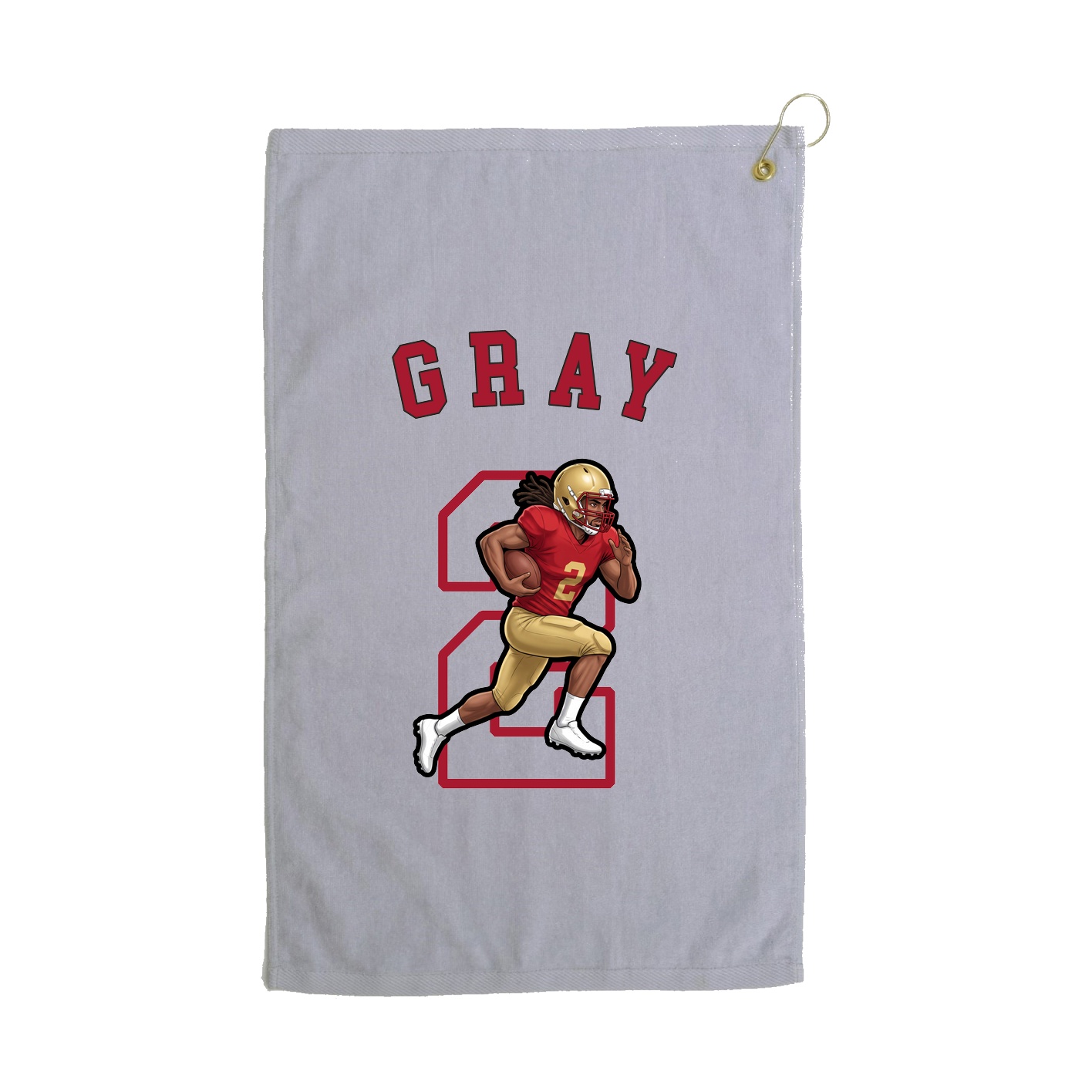 Golf Towel — Shirsey Arch in Grey