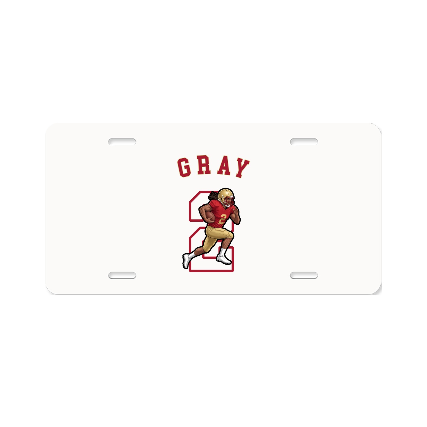 License Plate — Shirsey Arch in Classic