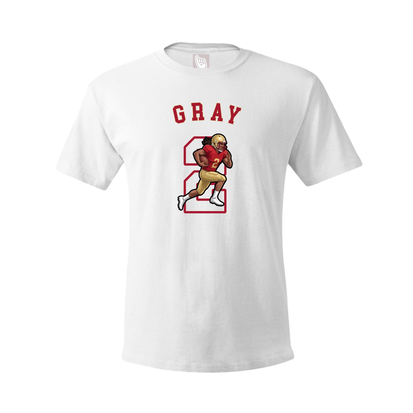 Youth Tee — Shirsey Arch in White