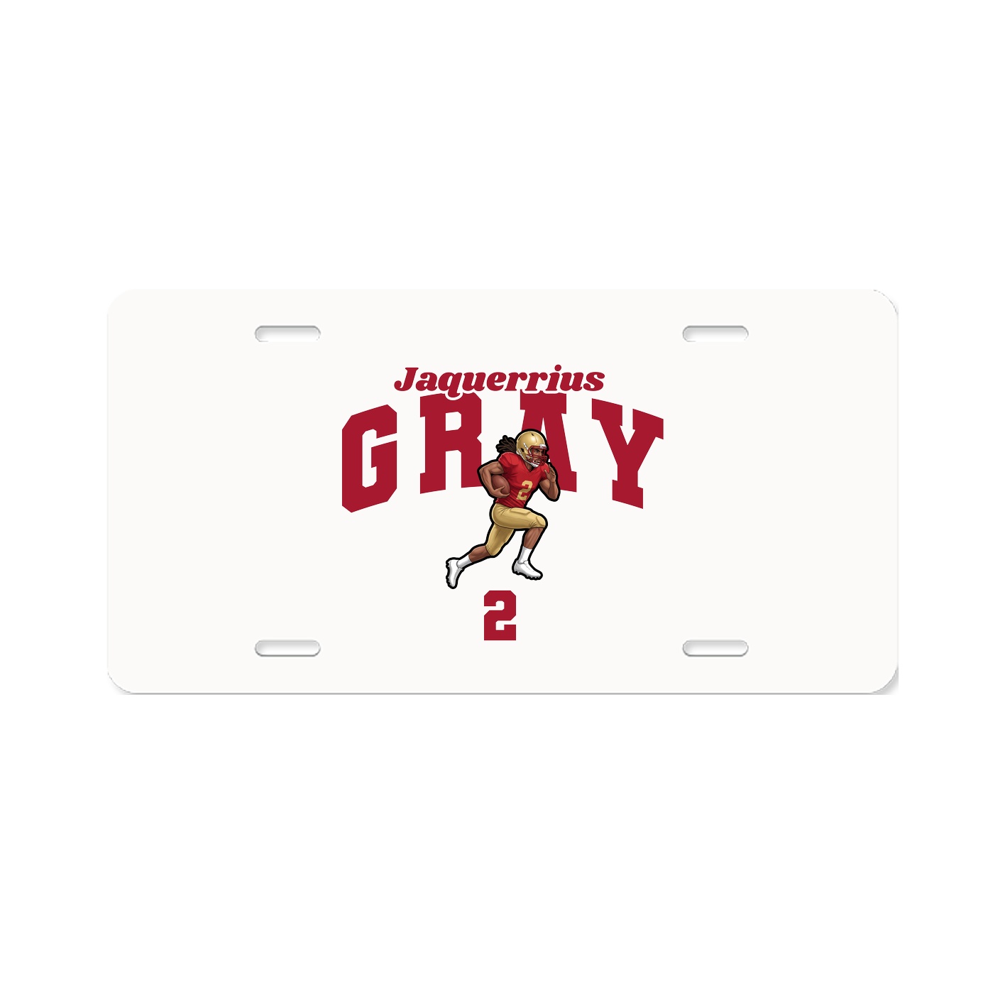 License Plate — Signature Arch in Classic