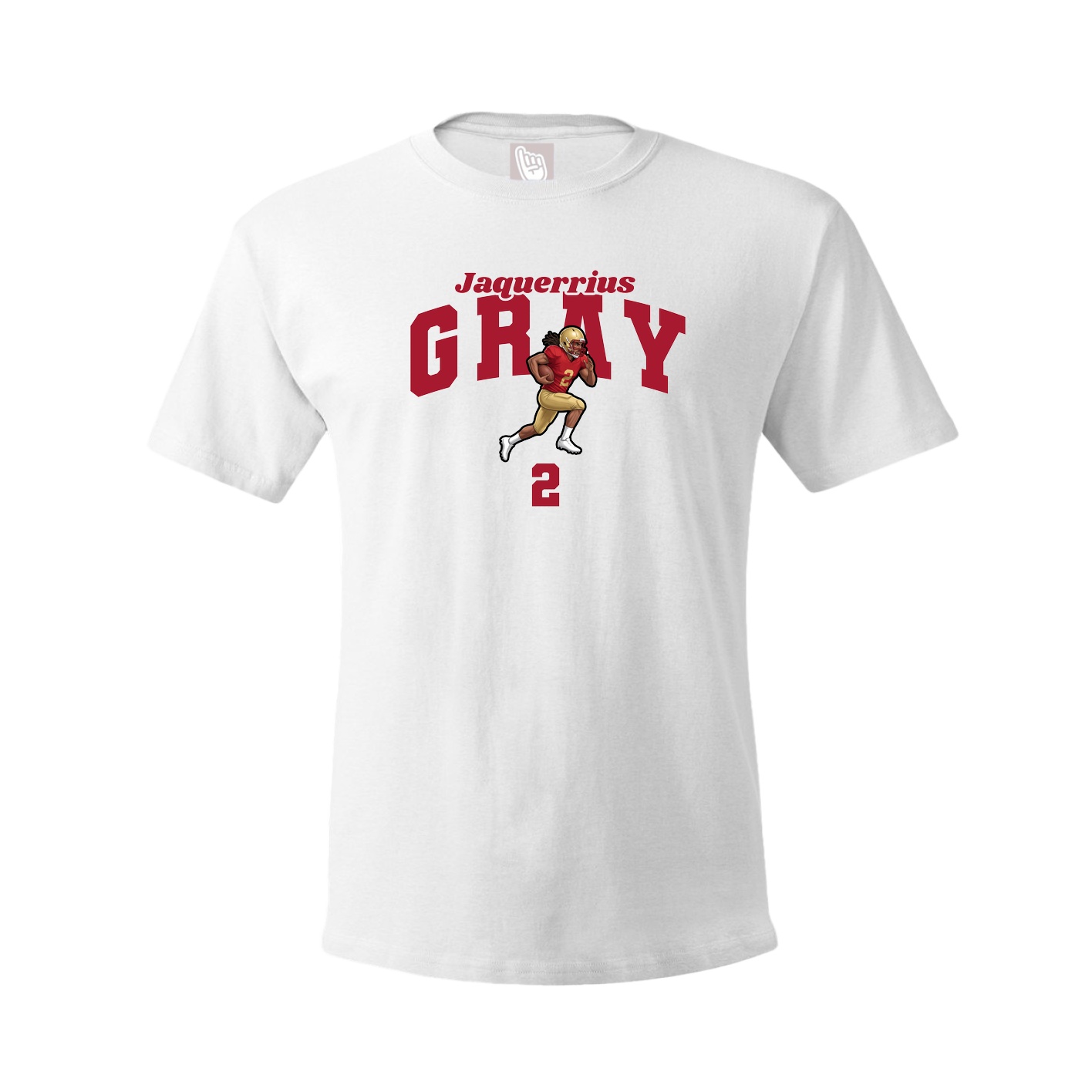 Tee — Signature Arch in White