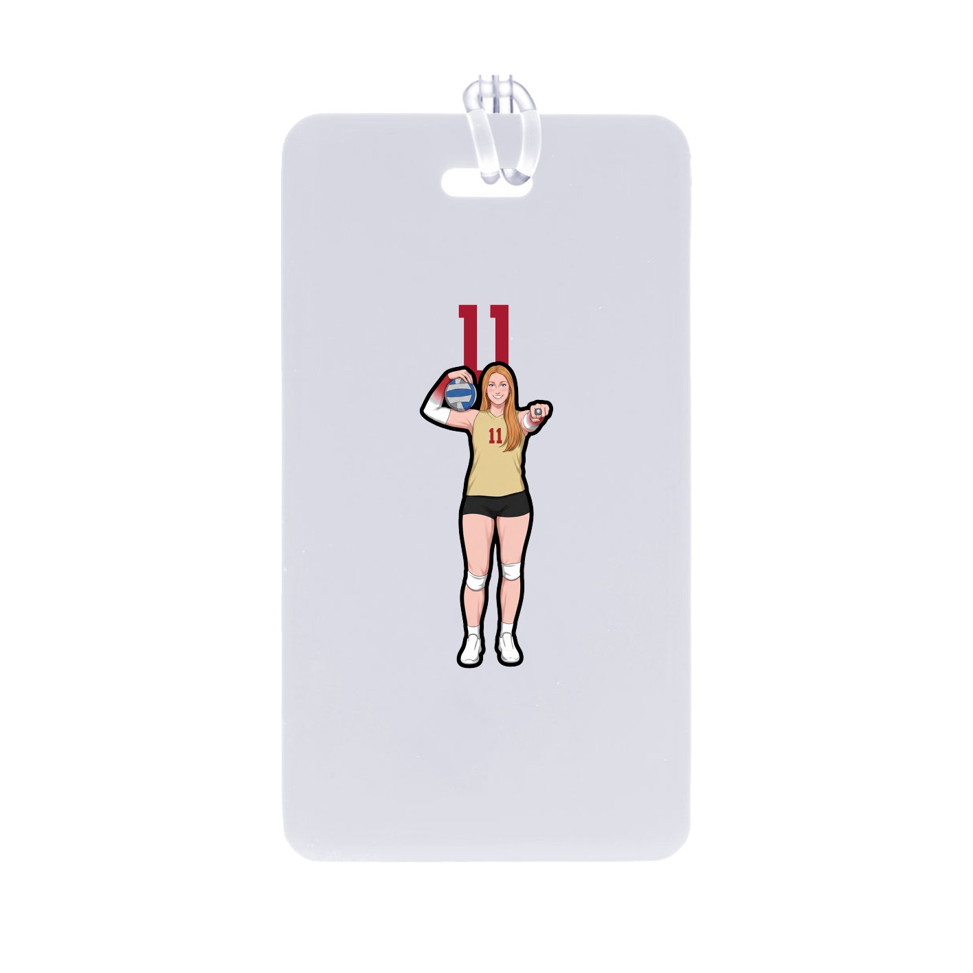 Bag Tag — Number Top in Classic