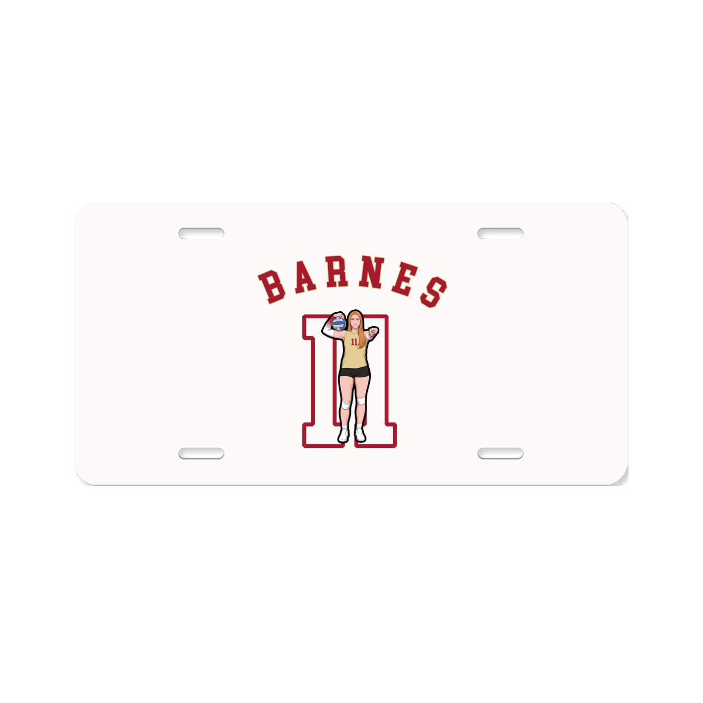 License Plate — Shirsey Arch in Classic