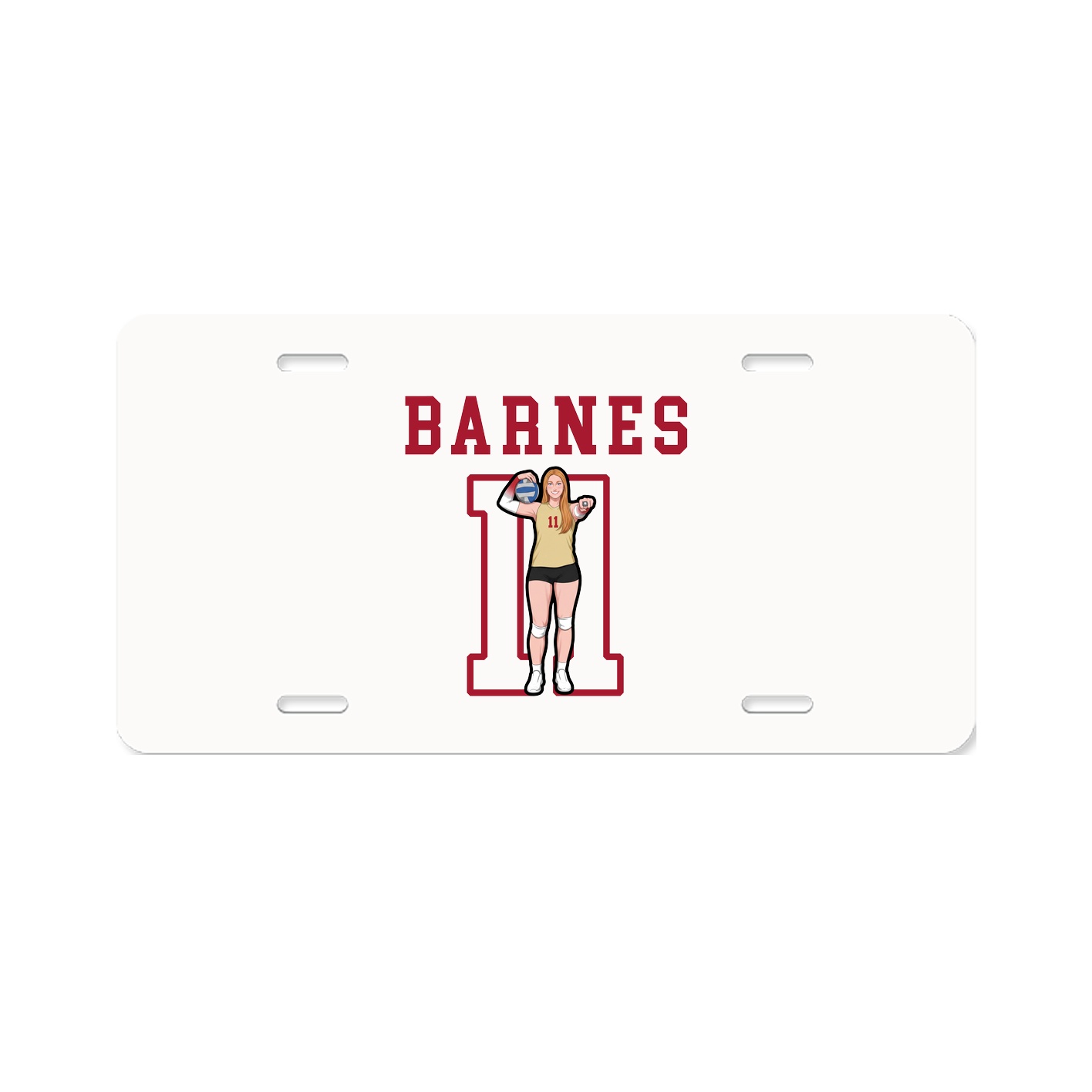 License Plate — Shirsey in Classic