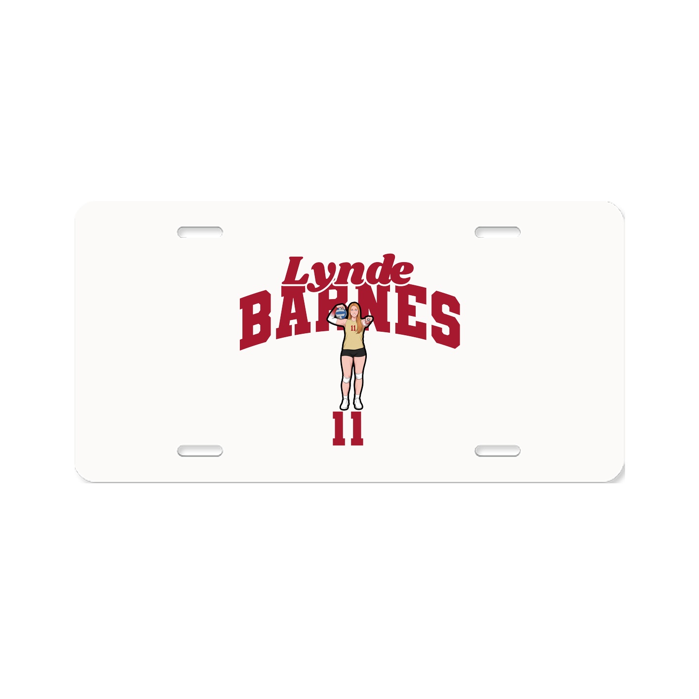 License Plate — Signature Arch in Classic