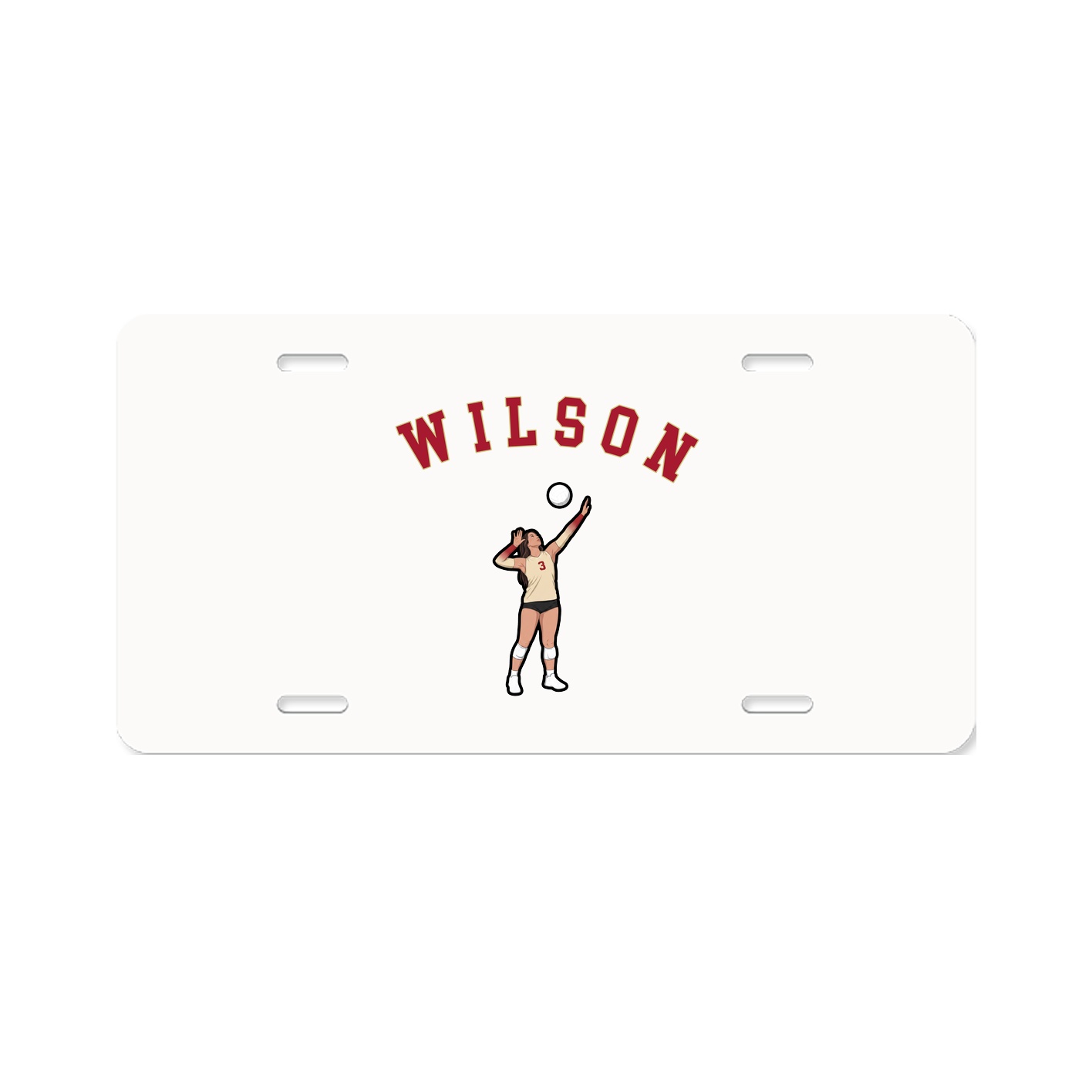 License Plate — Shirsey Arch in Classic