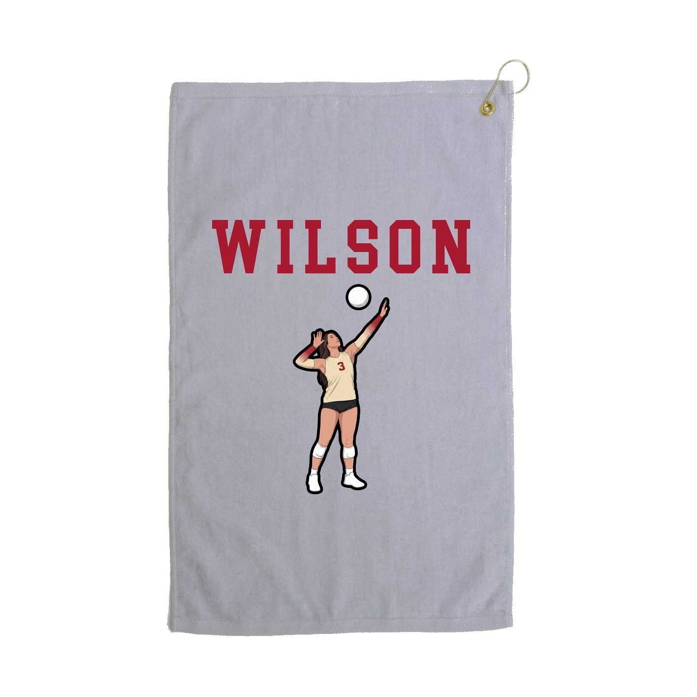 Golf Towel — Shirsey in Grey