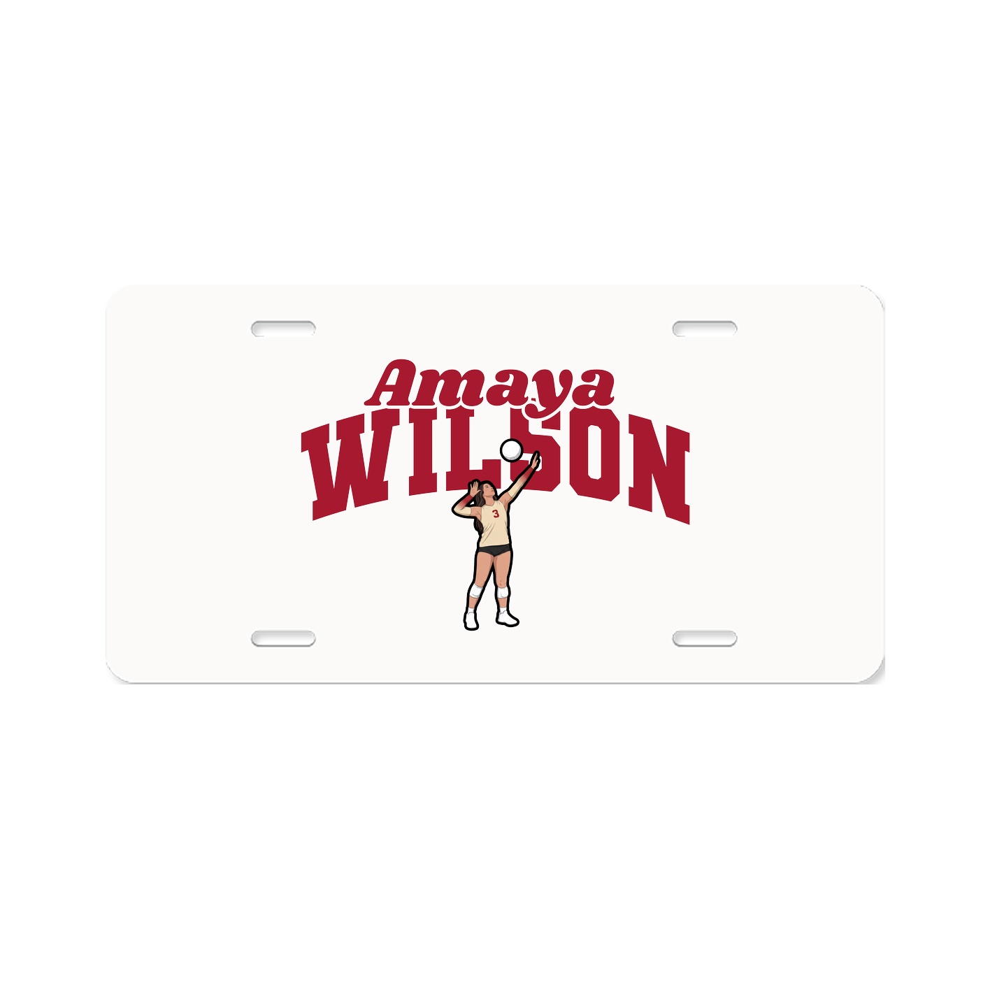 License Plate — Signature Arch in Classic