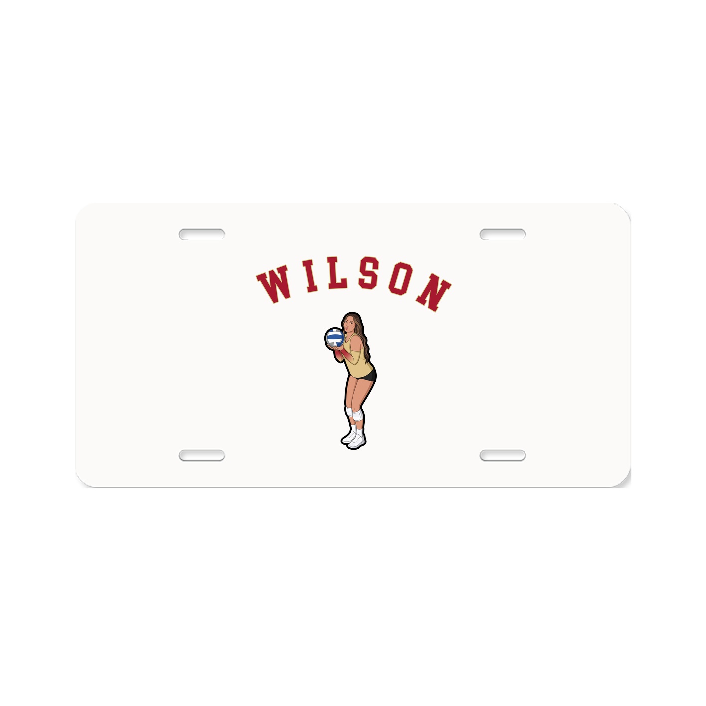 License Plate — Shirsey Arch in Classic