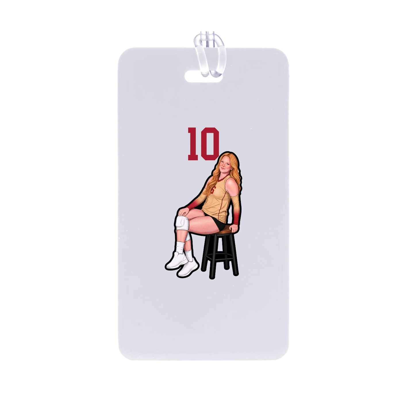 Bag Tag — Number Top in Classic