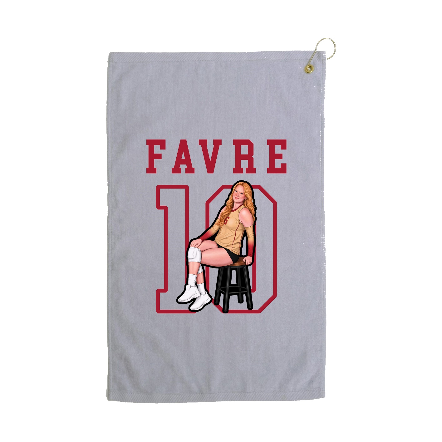 Golf Towel — Shirsey in Grey