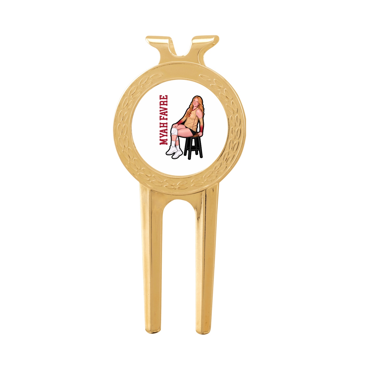 Divot Tool with Ball Marker — Name Vertical in Classic