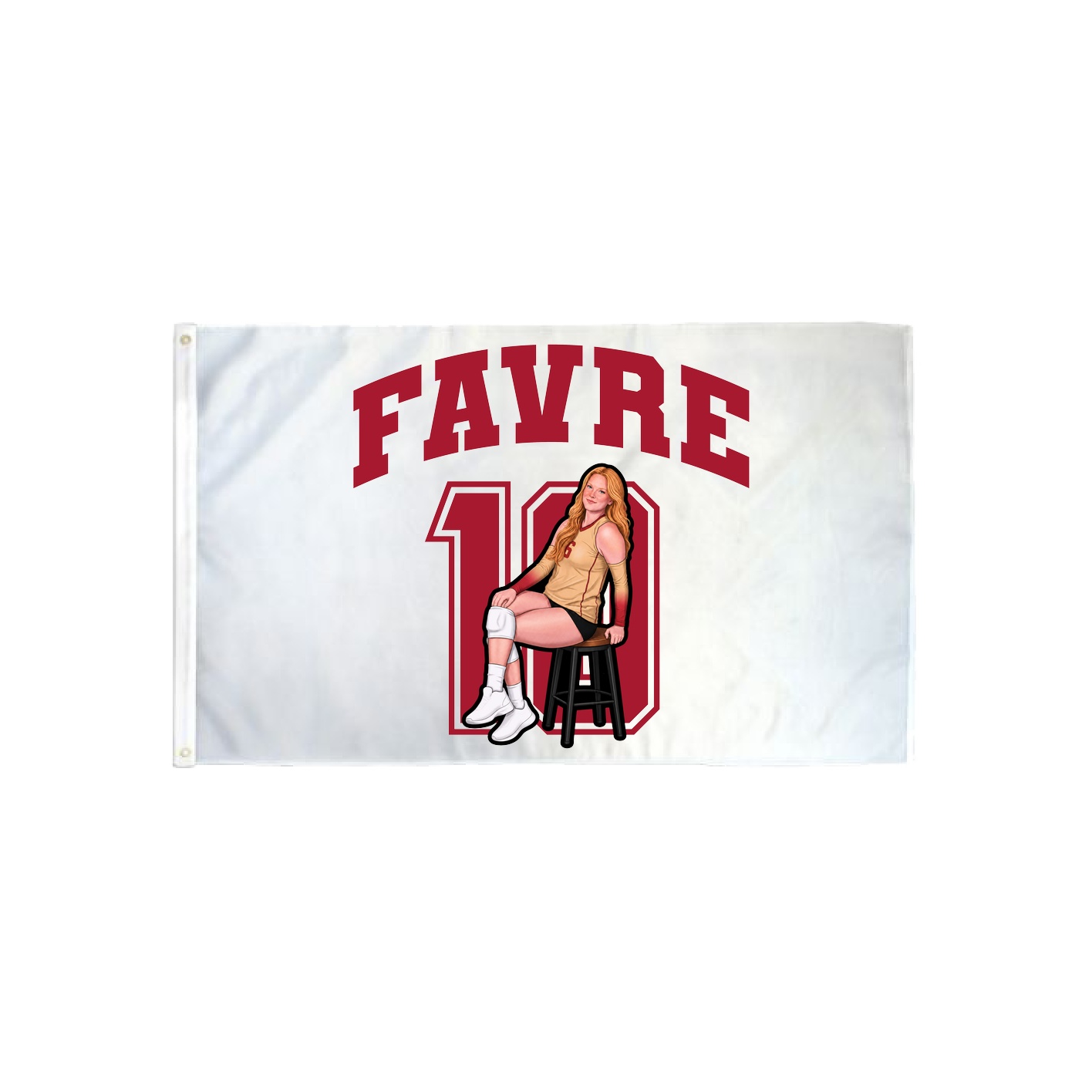 3x5 Flag — Number in Classic