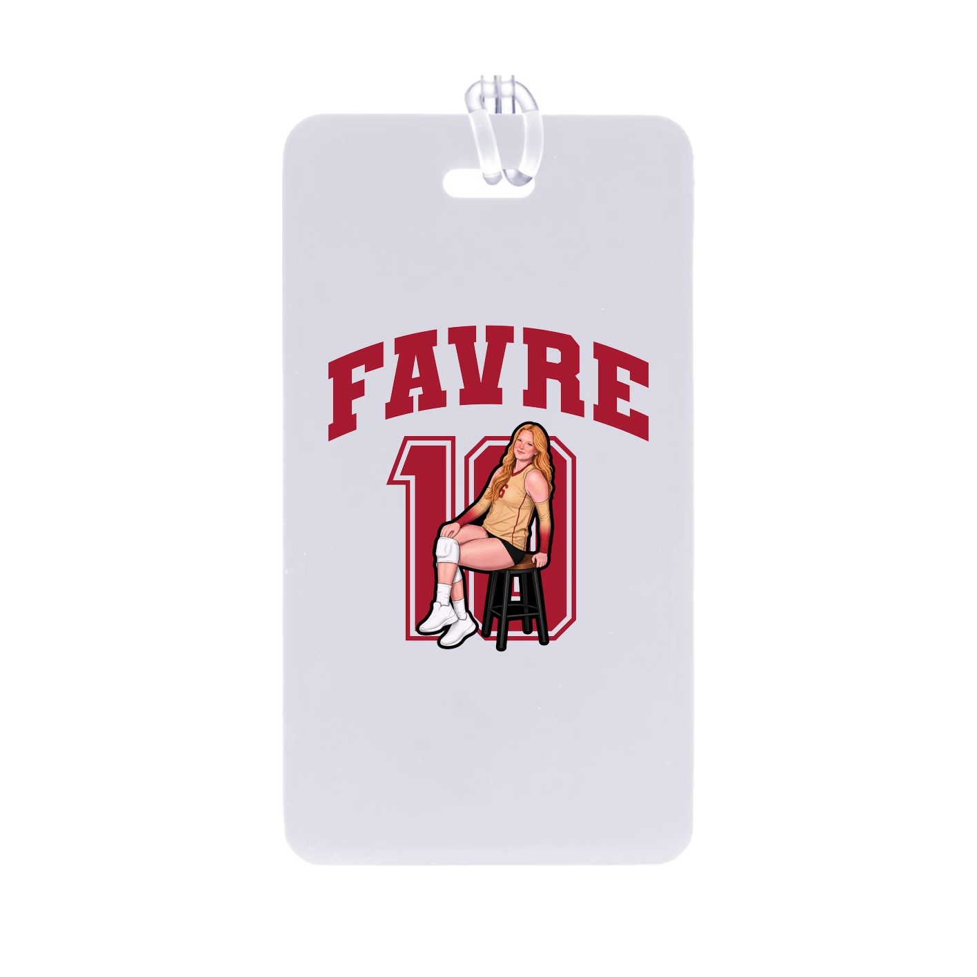 Bag Tag — Number in Classic