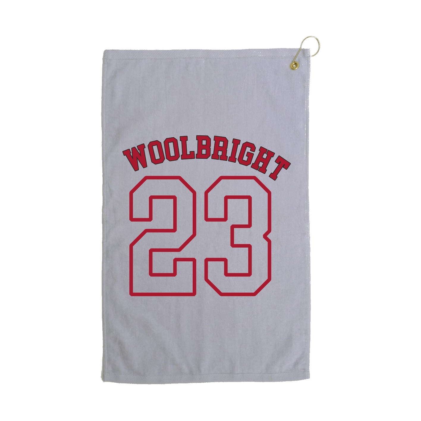 Golf Towel — Shirsey Arch in Grey