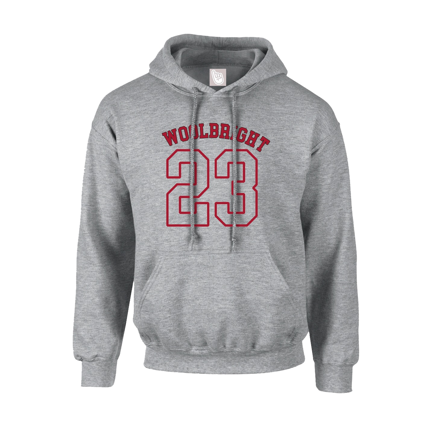 Youth Hoodie — Shirsey Arch in Grey