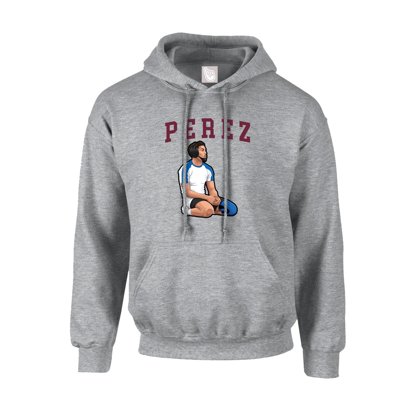 Hoodie — Shirsey in Grey