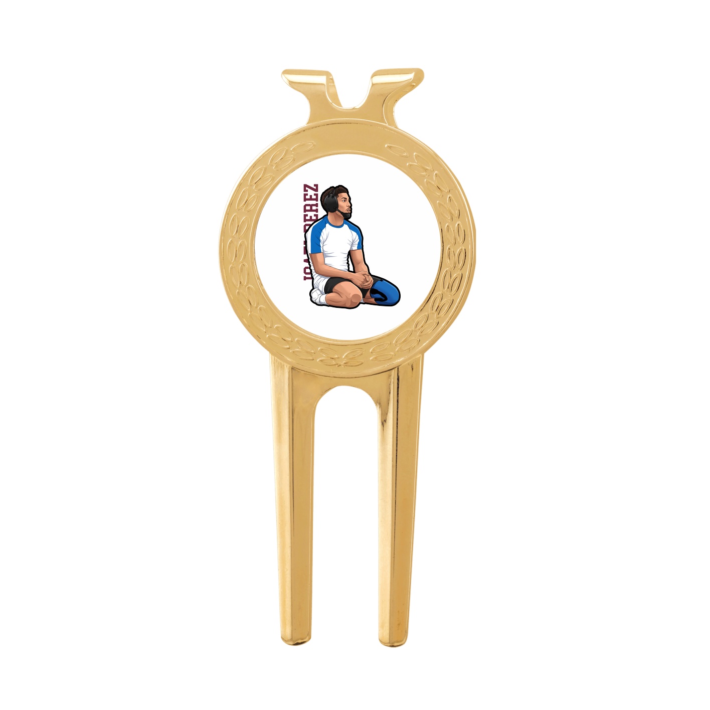 Divot Tool with Ball Marker — Name Vertical in Classic