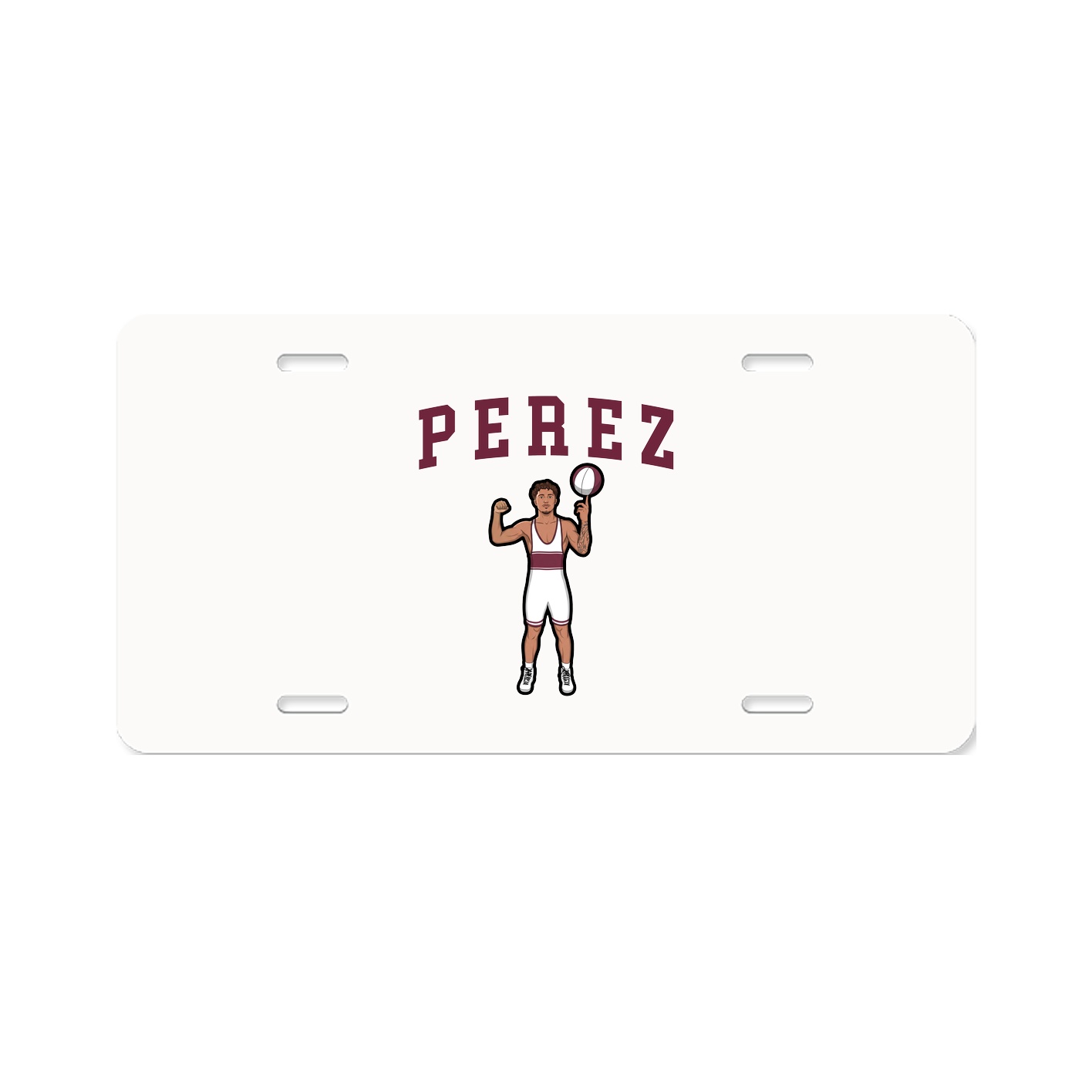 License Plate — Shirsey in Classic