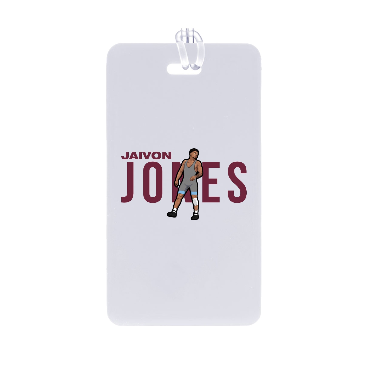 Bag Tag — Player Name in Classic