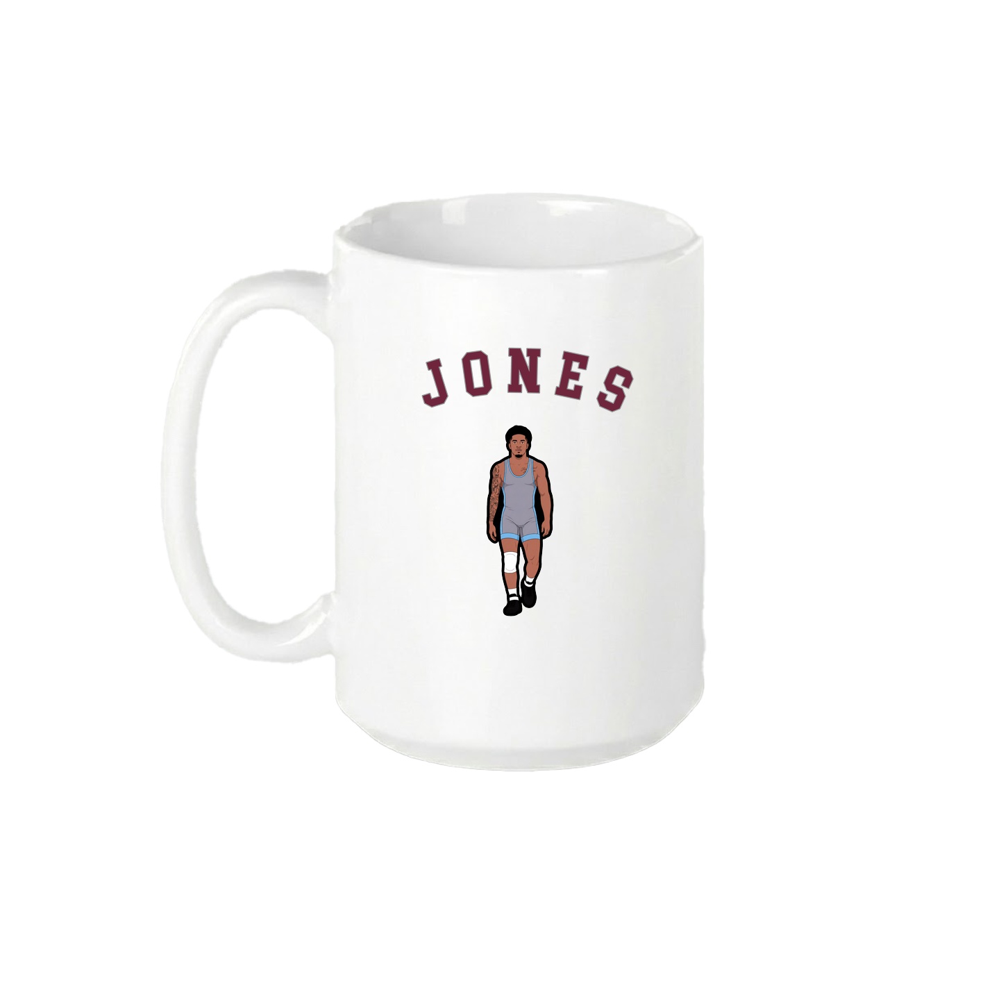 15oz Coffee Mug — Shirsey Arch in White