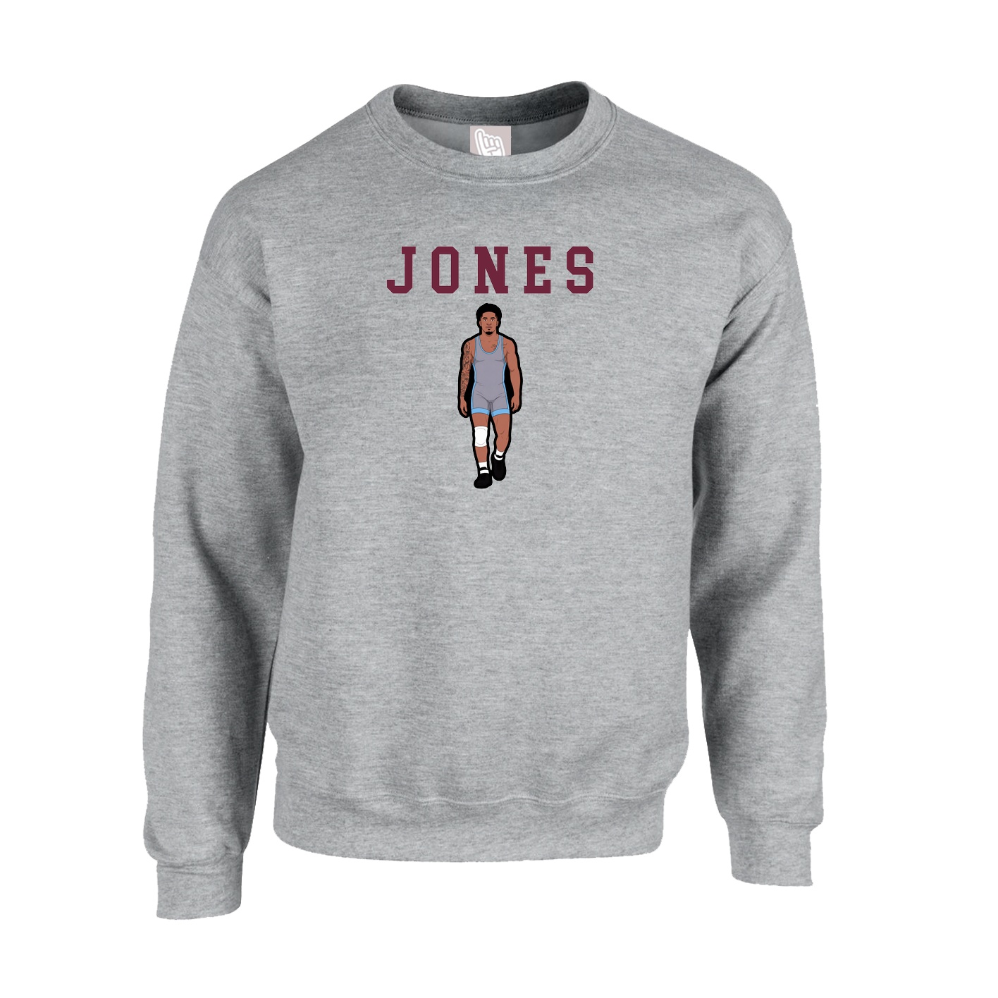 Fleece Crew — Shirsey in Grey