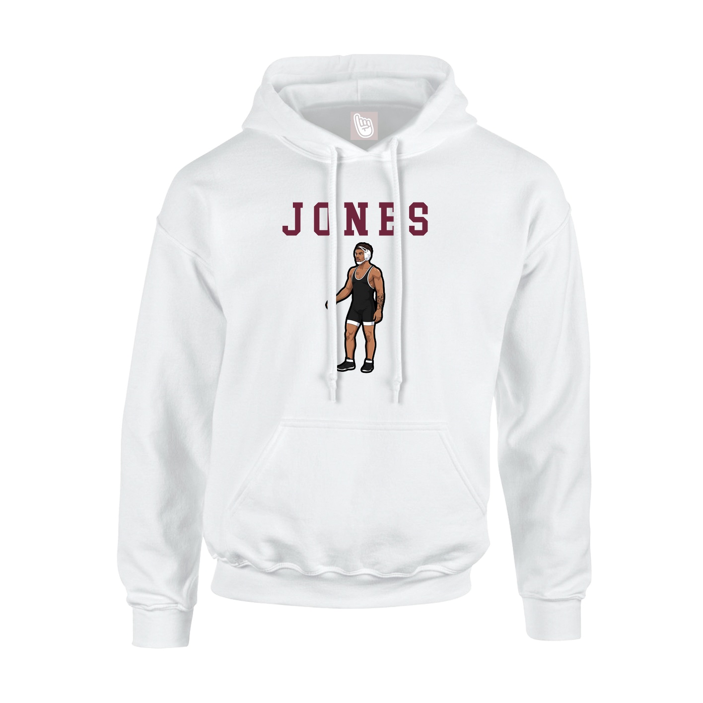 Hoodie — Shirsey in White