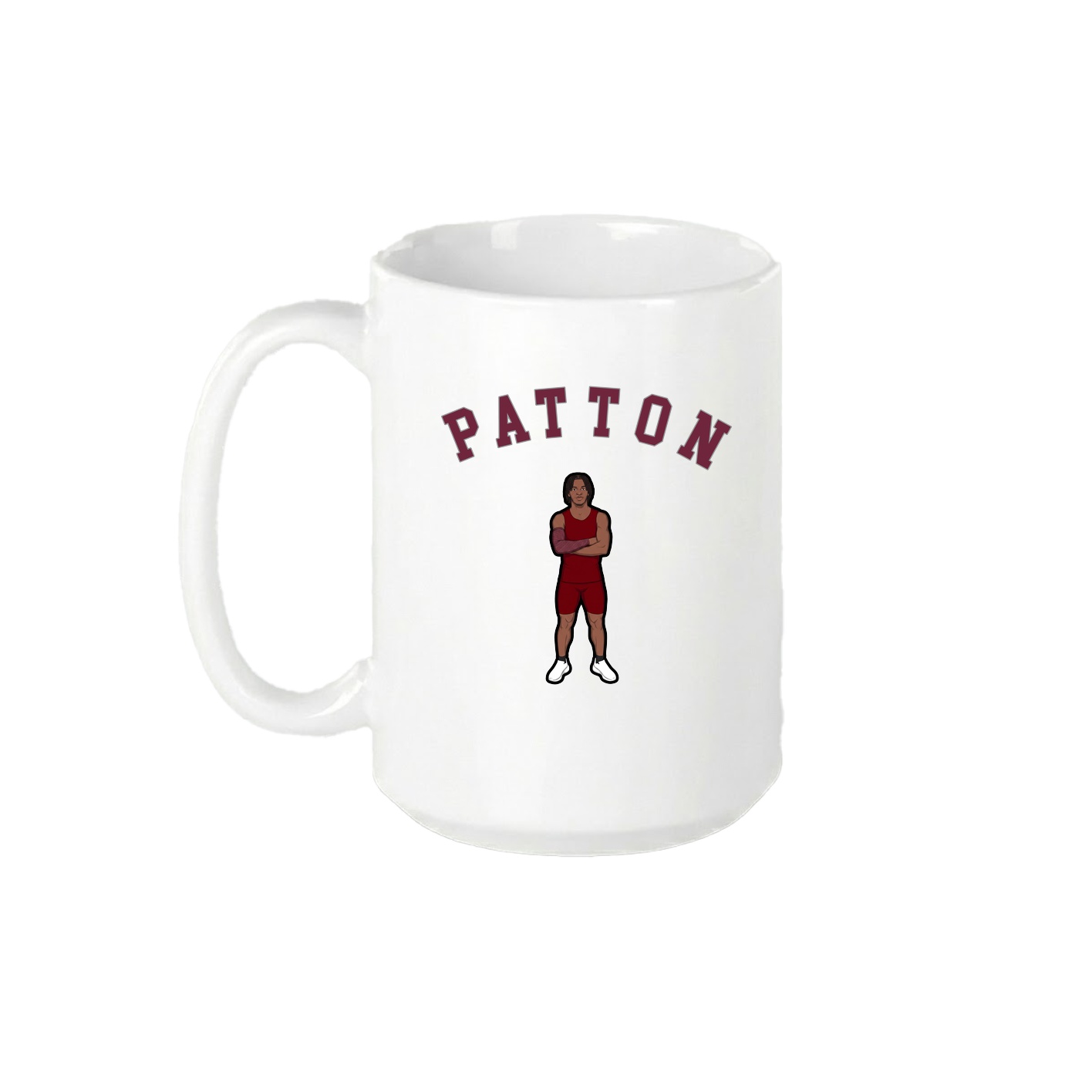 15oz Coffee Mug — Shirsey Arch in White