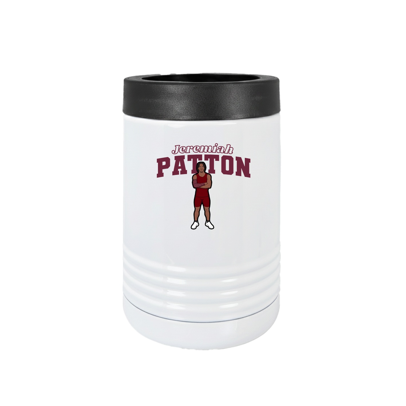 Beverage Holder — Name Arch in White