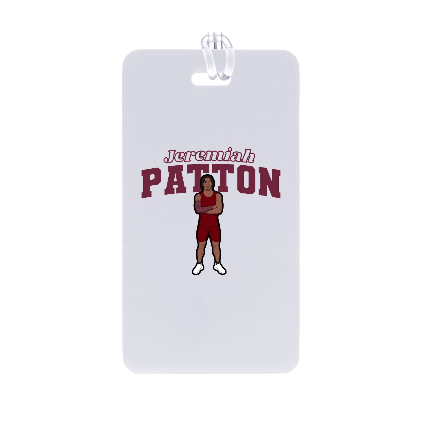 Bag Tag — Name Arch in Classic