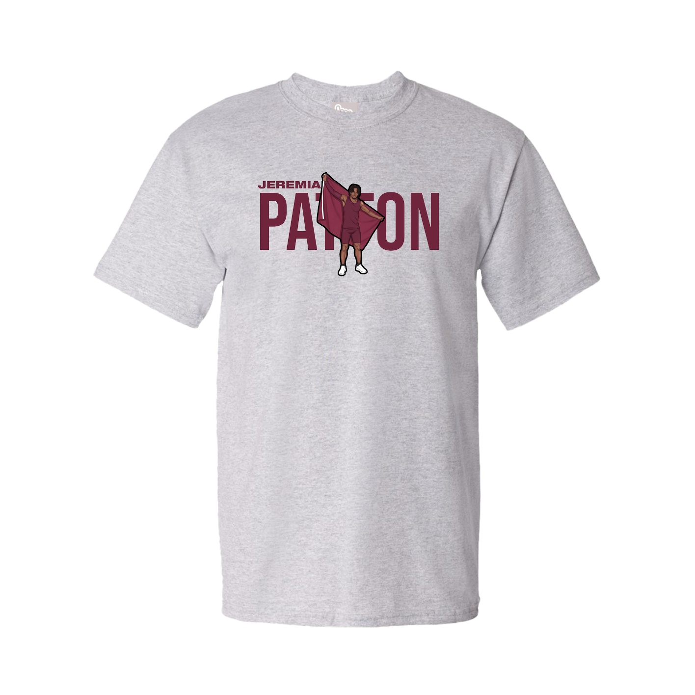 Youth Tee — Player Name in Grey