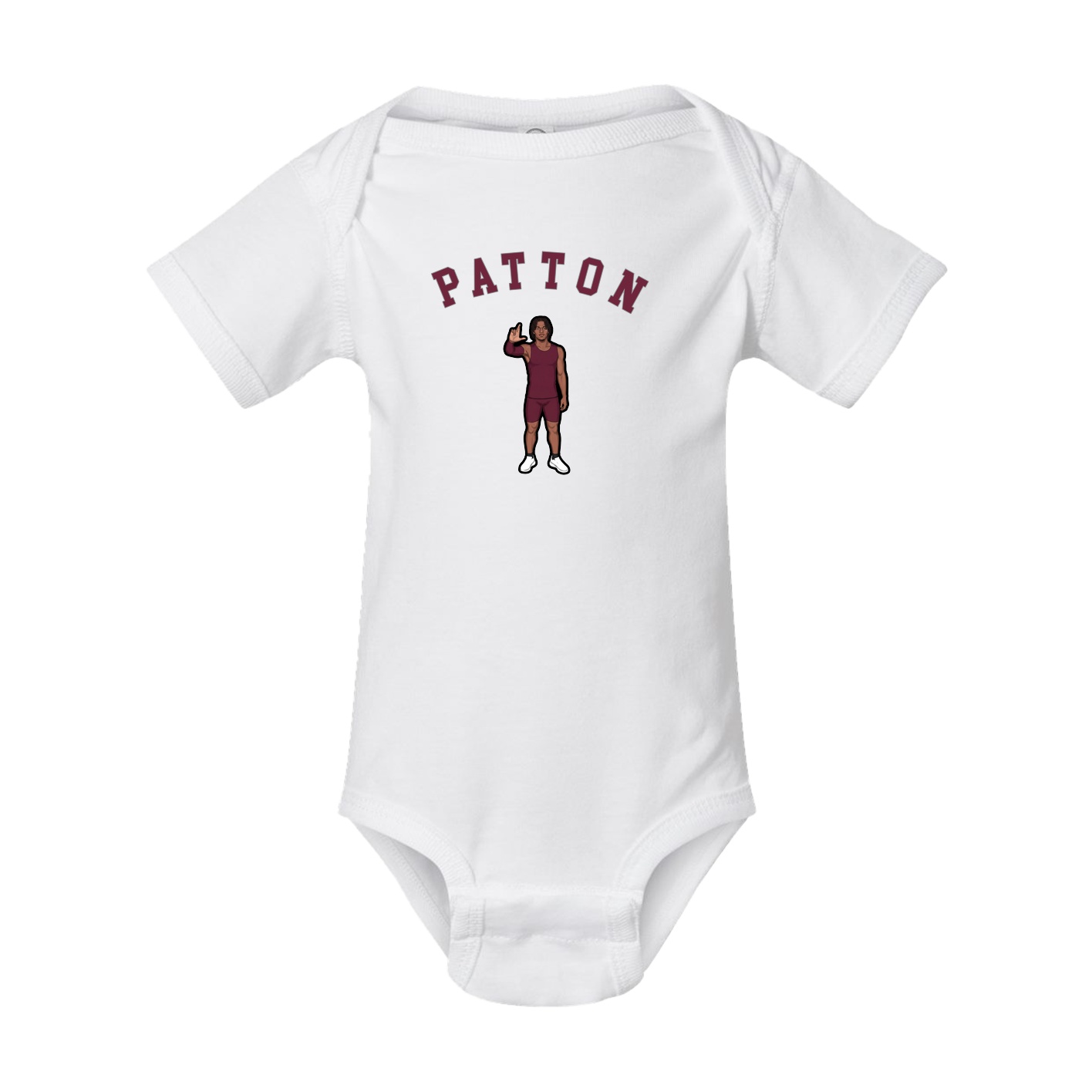 Baby Onesie — Shirsey Arch in White