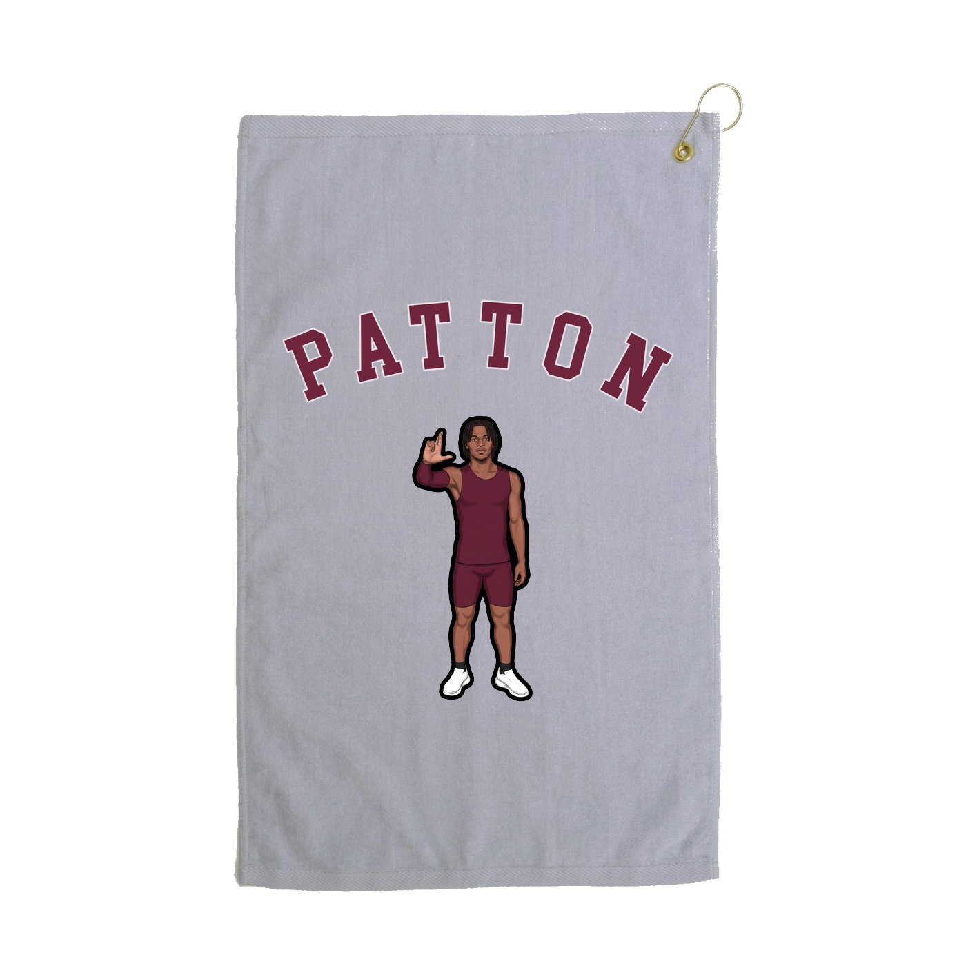 Golf Towel — Shirsey Arch in Grey