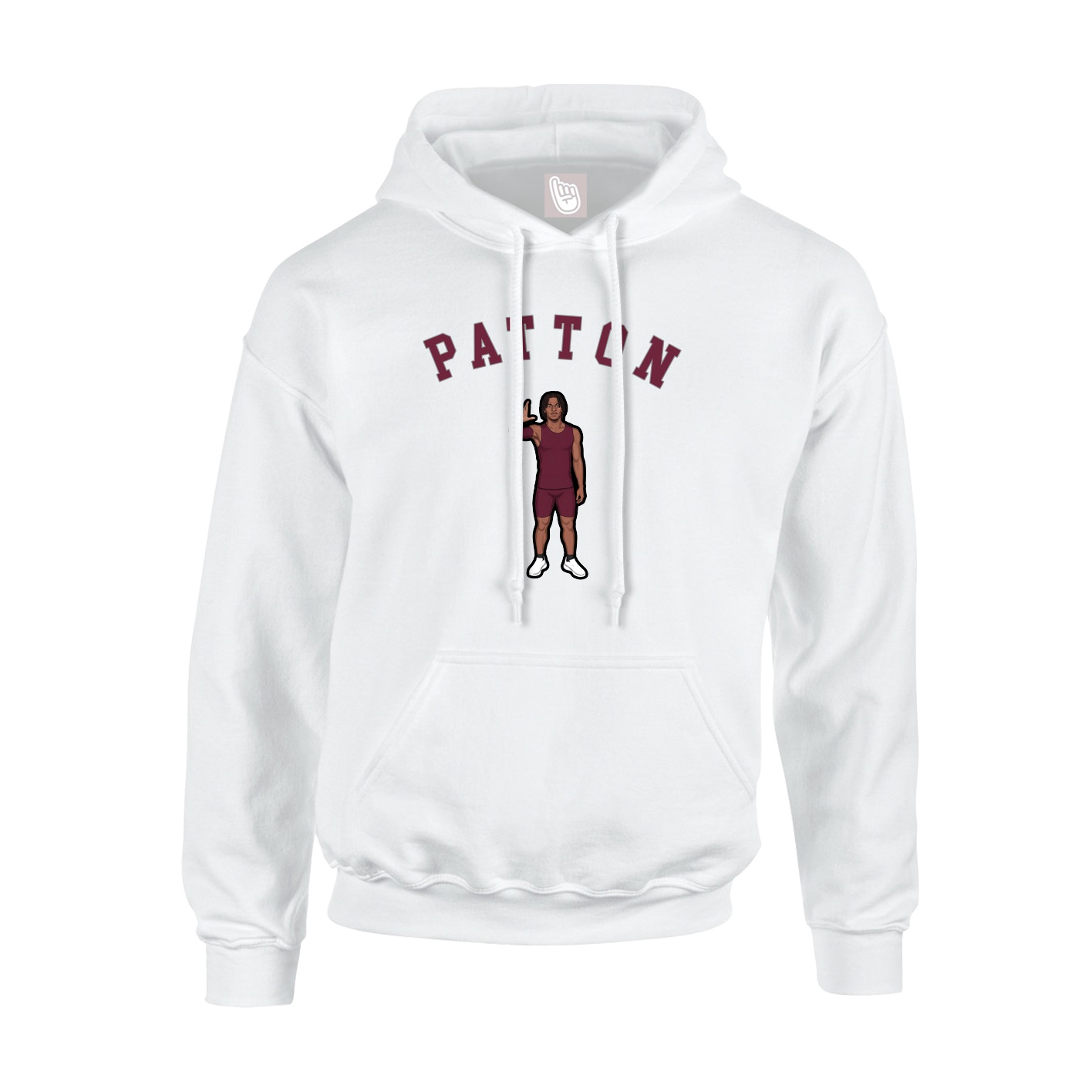Hoodie — Shirsey Arch in White