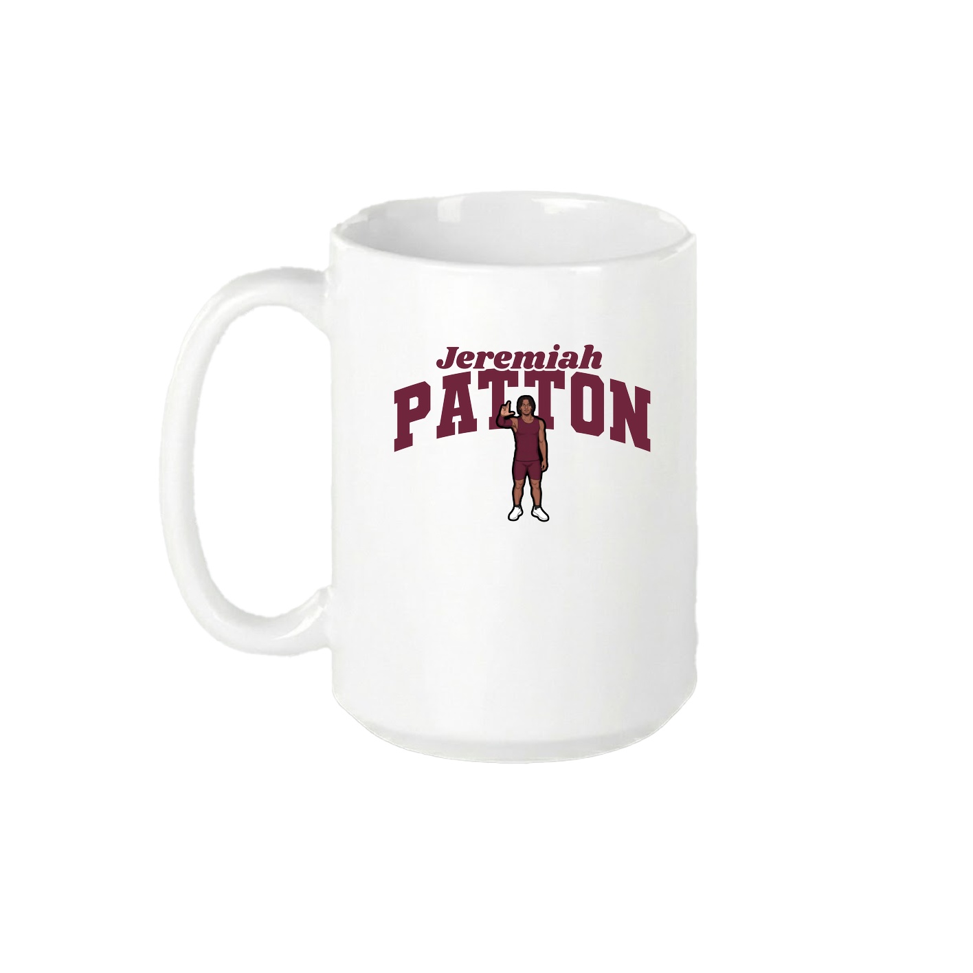15oz Coffee Mug — Signature Arch in White