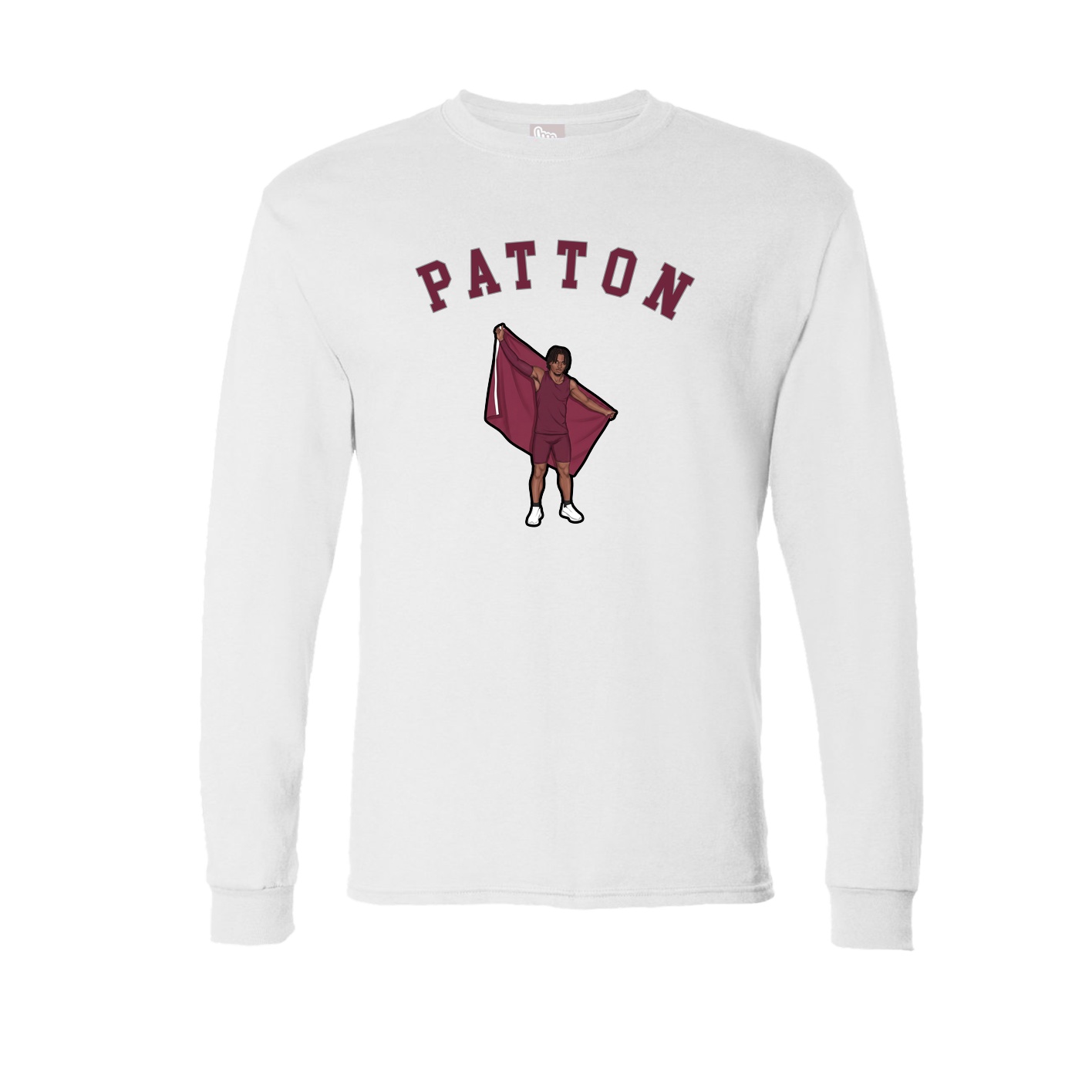 Long Sleeve Tee — Shirsey Arch in White
