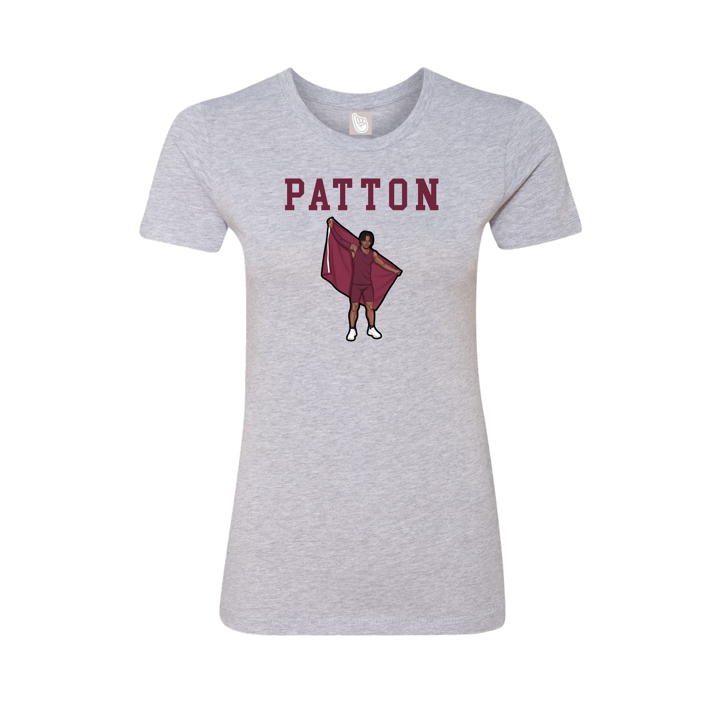 Fitted Women's Tee — Shirsey in Grey