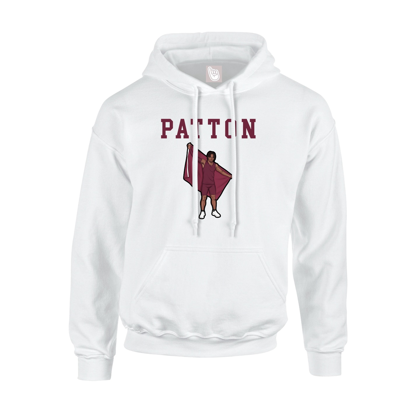 Hoodie — Shirsey in White