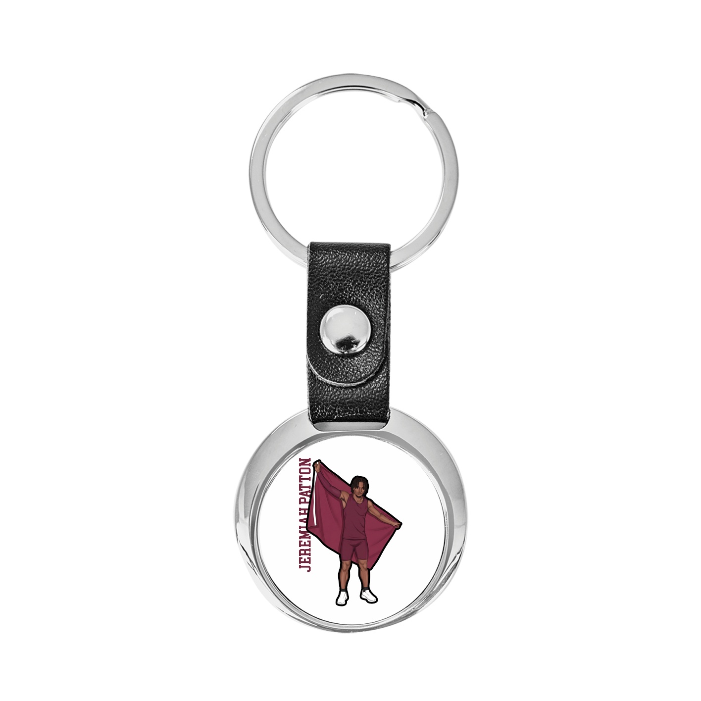 Key Chain — Name Vertical in Classic