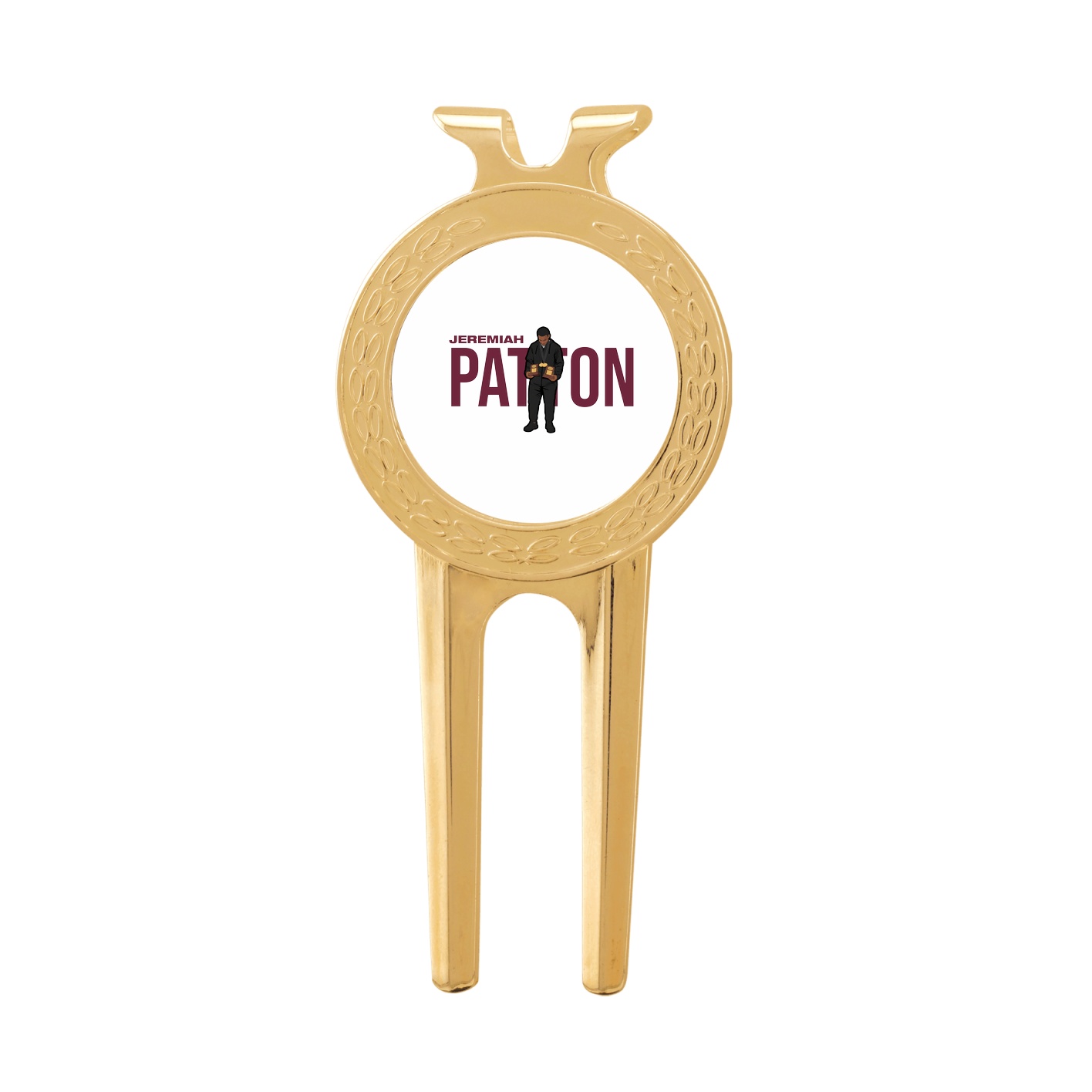 Divot Tool with Ball Marker — Player Name in Classic