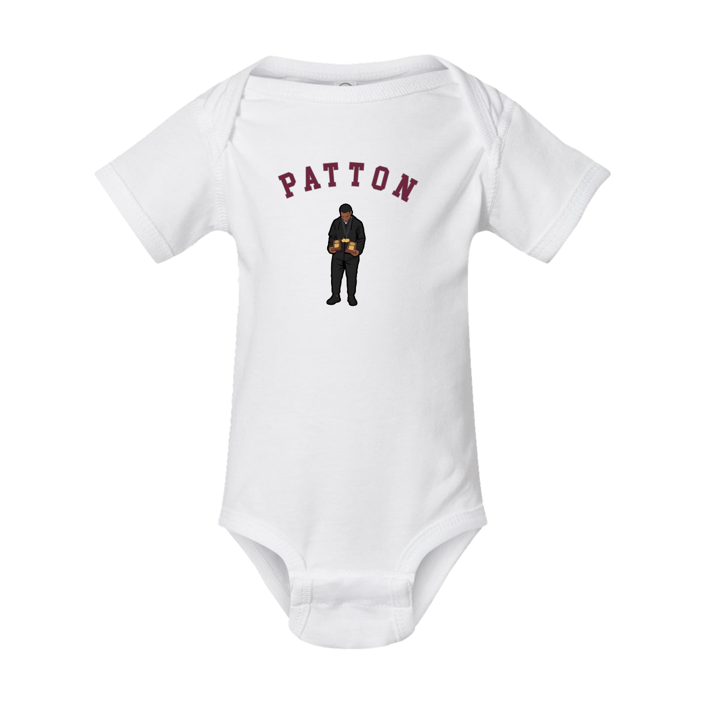 Baby Onesie — Shirsey Arch in White